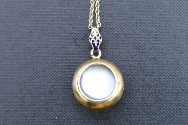 画像3: エナメル ロケットペンダントトップ    (3)