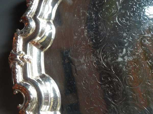 画像3: シルバープレートトレー (3)