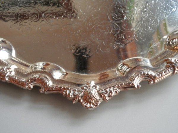 画像4: シルバープレートトレー (4)