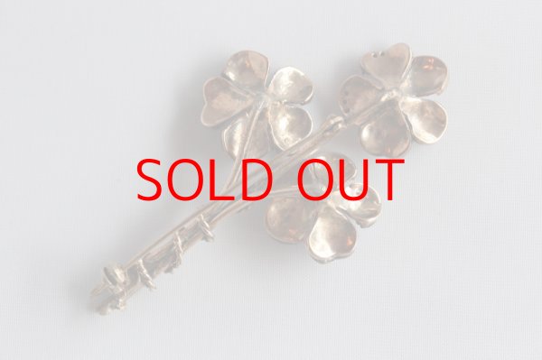 画像4: ダイヤ・エナメルブローチ (4)