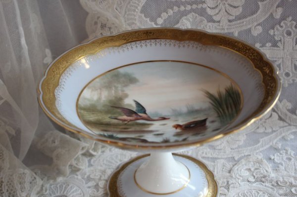 画像2: フランス パリ窯 フルーツスタンド (2)