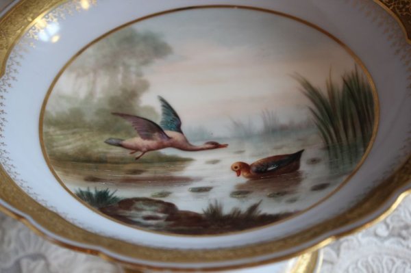 画像3: フランス パリ窯 フルーツスタンド (3)