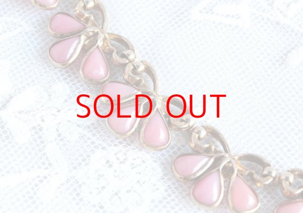 画像4: トリファリ　ピンクの花びらネックレス (4)