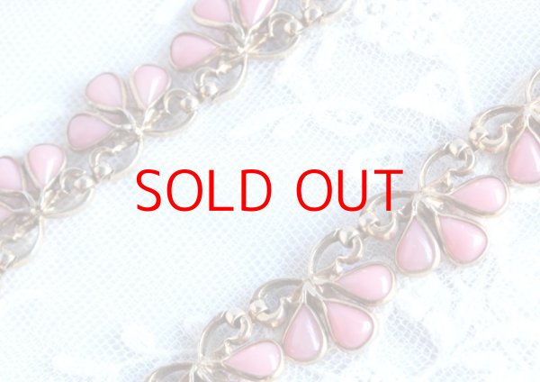 画像3: トリファリ　ピンクの花びらネックレス (3)