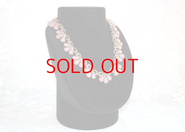 画像11: トリファリ　ピンクの花びらネックレス (11)