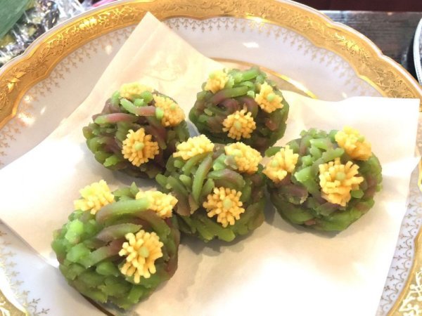 画像6: フランス パリ窯 フルーツスタンド (6)