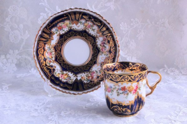 画像8: スタッフォードシャー カップ&ソーサー (8)