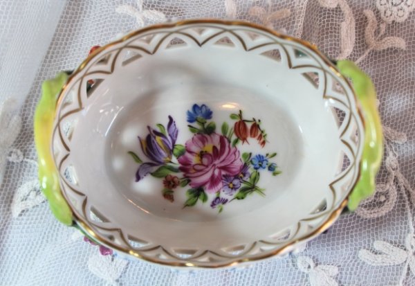 画像3: ドレスデン　陶花のバスケット (3)