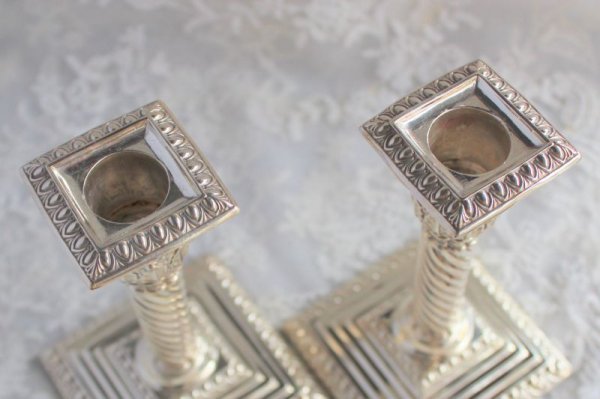 画像4: キャンドルスタンド ペア (4)