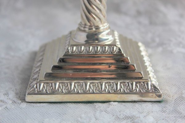 画像14: キャンドルスタンド ペア (14)