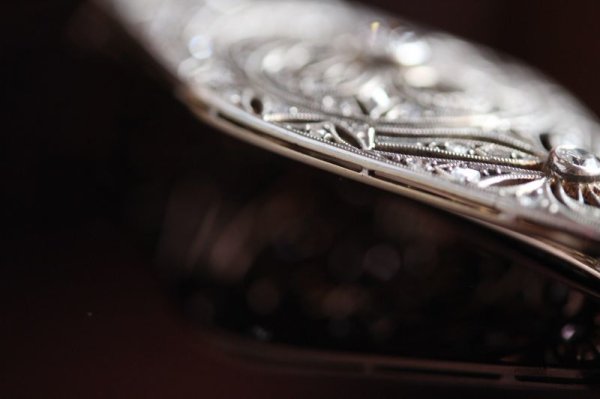 画像5: ダイヤモンド ピアッシングブローチ (5)