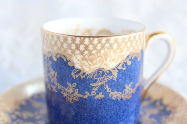 画像7: クラウン スタッフォードシャー　デミタスカップ＆ソーサー　ペア (7)