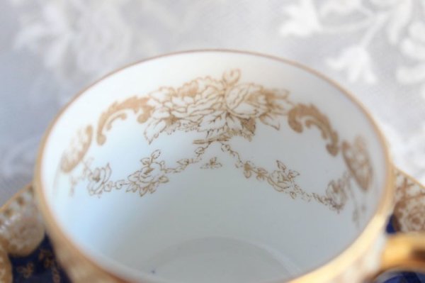 画像12: クラウン スタッフォードシャー　デミタスカップ＆ソーサー　ペア (12)
