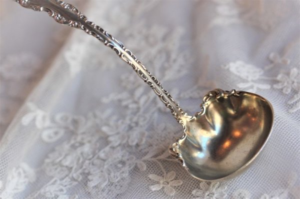 画像8: スターリング　レードル　ヴェルメイユ (8)