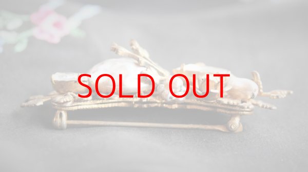 画像3: ハスケル　パールブローチ (3)