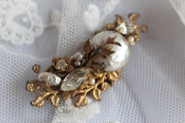 画像6: ハスケル　パールブローチ (6)