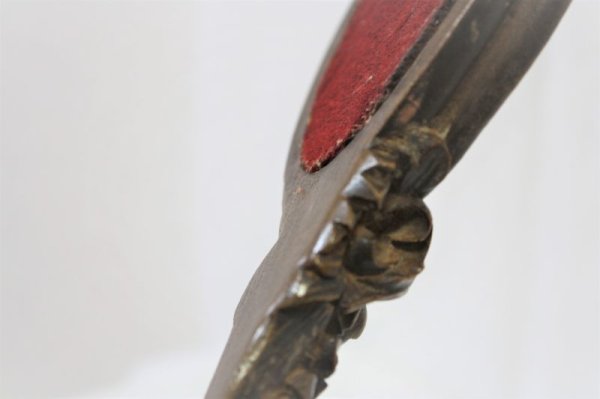 画像12: 木彫り手鏡 (12)