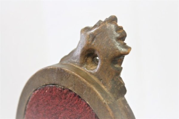 画像11: 木彫り手鏡 (11)