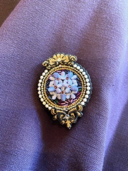 画像2: X`masエンブロイダリー付け替えブローチ (2)