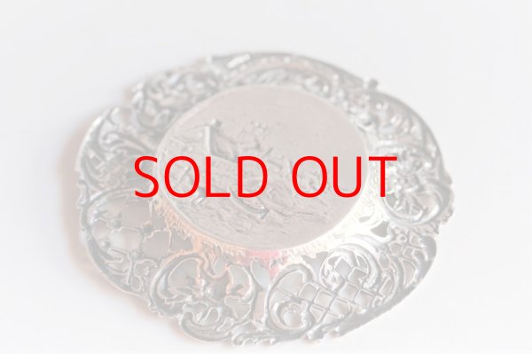 画像8: スターリングシルバー　コースター (8)