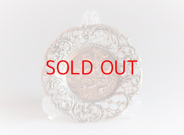 画像1: スターリングシルバー　コースター (1)