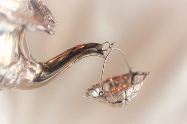 画像2: 花の形のパソワール(ティーストレーナー) (2)