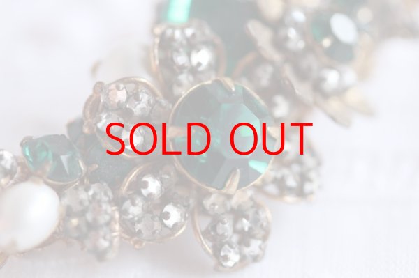 画像9: デ マリオ　グリーンのブローチ (9)