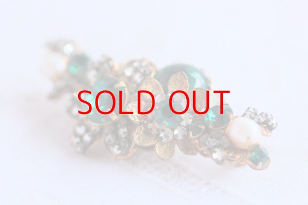 画像2: デ マリオ　グリーンのブローチ (2)