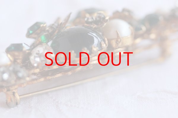 画像8: デ マリオ　グリーンのブローチ (8)