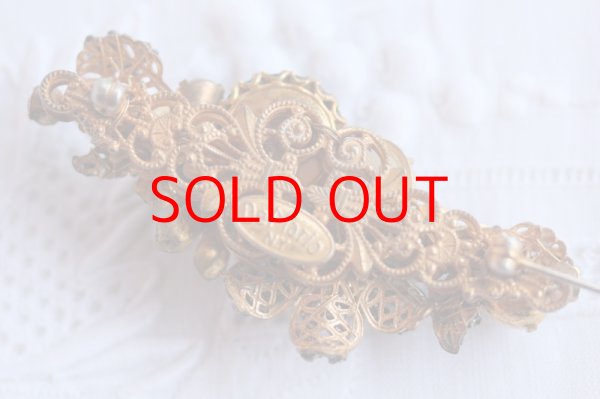 画像10: デ マリオ　グリーンのブローチ (10)