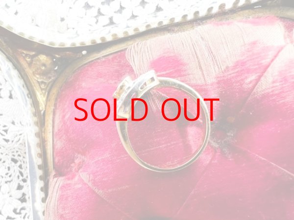 画像4: 赤いルビーとダイヤモンドのリング (4)