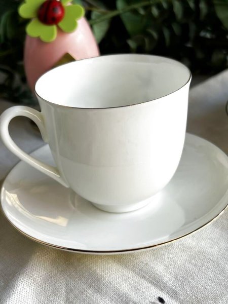 画像8: インペリアル ポーセリン カップ&ソーサー5客セット (8)