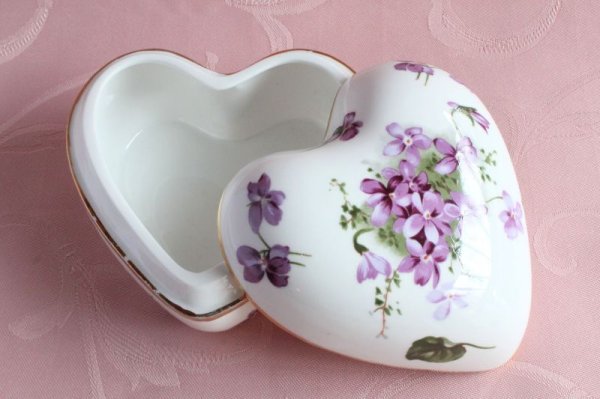 画像13: ハマースレイ　すみれの蓋物 (13)