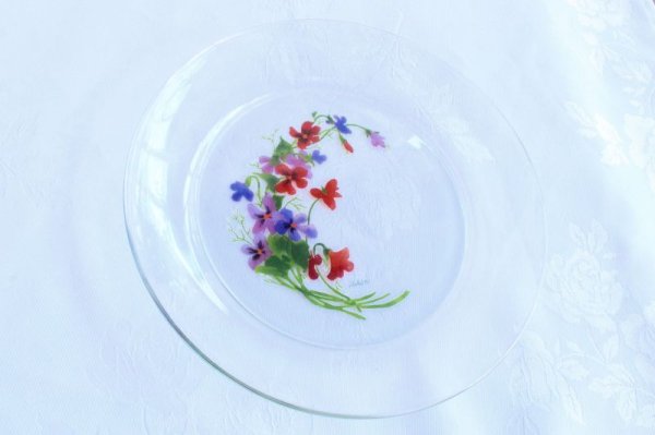 画像7: アルコロック　すみれのお皿 (7)