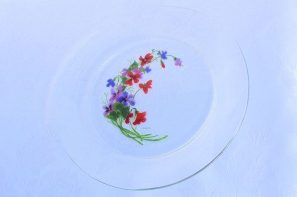 画像8: アルコロック　すみれのお皿 (8)