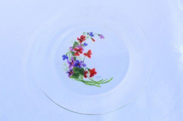 画像6: アルコロック　すみれのお皿 (6)