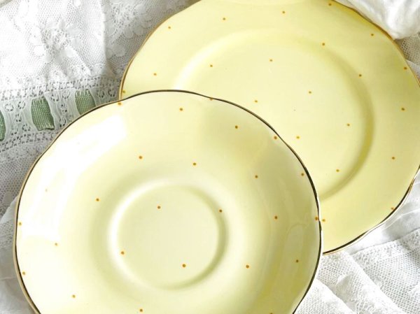 画像15: Royal Albert レモンイエロー6客トリオセット (15)