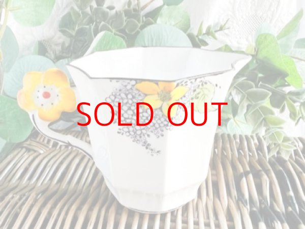 画像17: メルバ　イエローフラワーハンドルトリオ＆ミルク (17)