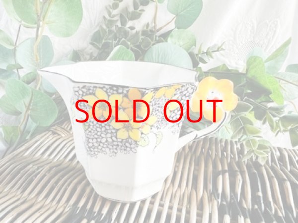 画像16: メルバ　イエローフラワーハンドルトリオ＆ミルク (16)