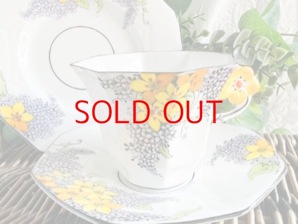 画像4: メルバ　イエローフラワーハンドルトリオ＆ミルク (4)