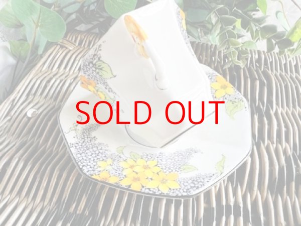 画像14: メルバ　イエローフラワーハンドルトリオ＆ミルク (14)