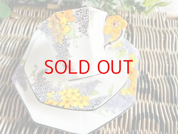 画像15: メルバ　イエローフラワーハンドルトリオ＆ミルク (15)