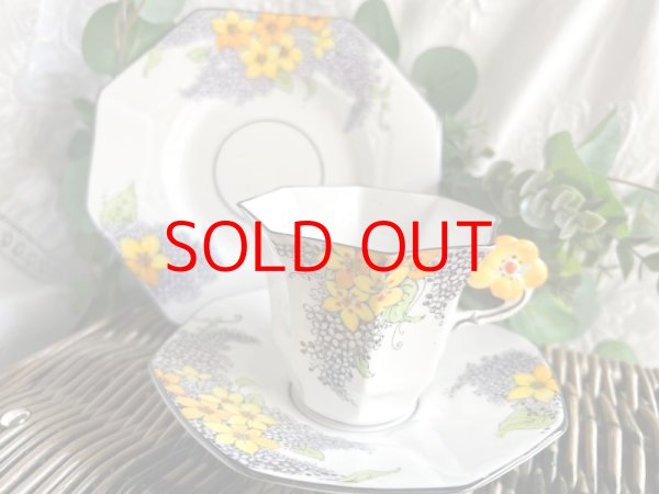 画像3: メルバ　イエローフラワーハンドルトリオ＆ミルク (3)