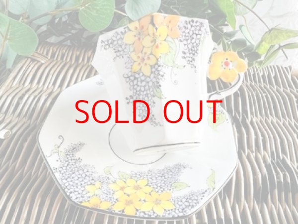 画像13: メルバ　イエローフラワーハンドルトリオ＆ミルク (13)