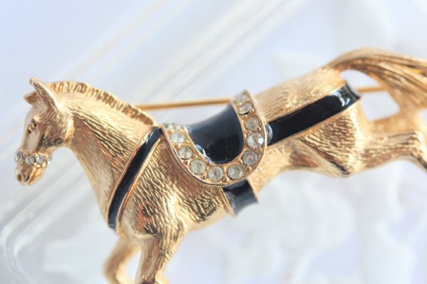 画像5: サイナー　馬のブローチ (5)