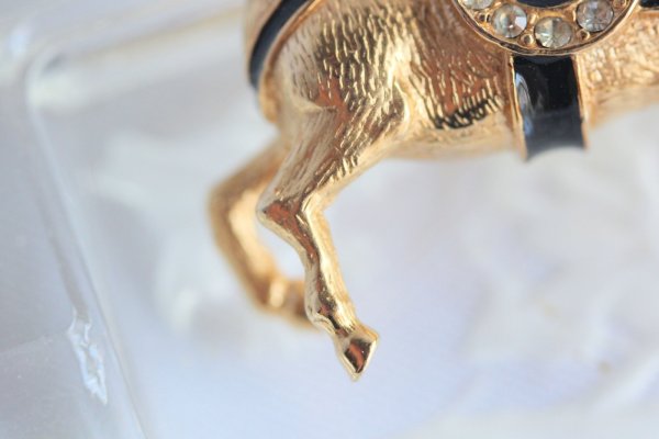 画像6: サイナー　馬のブローチ (6)