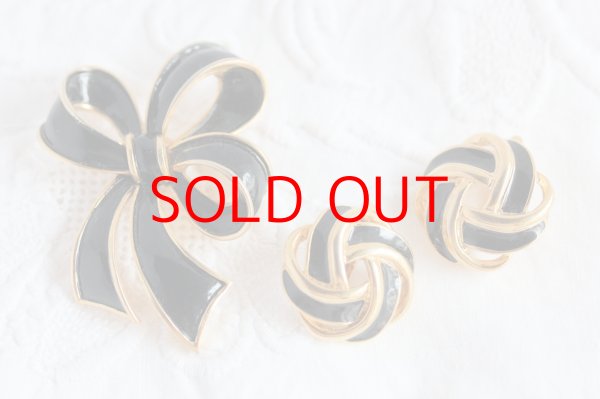 画像1: トリファリ　ブローチ＆イヤリング (1)