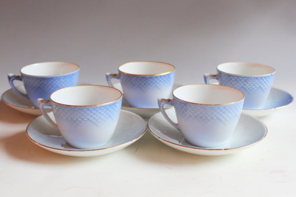 画像3: B＆G　カップ＆ソーサー5客セット (3)