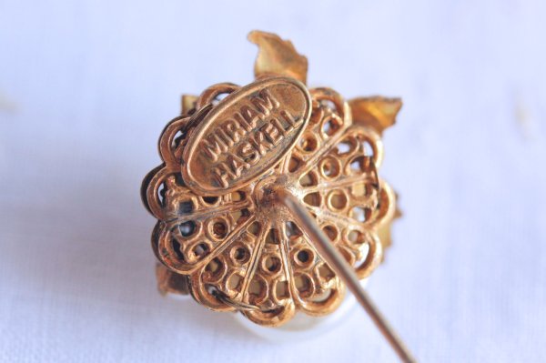 画像8: ミリアム・ハスケル　ピンブローチ (8)