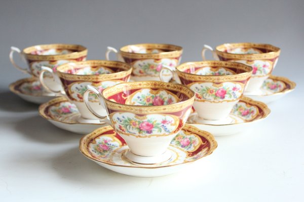 画像3: ロイヤルアルバート　カップ＆ソーサー６客セット (3)